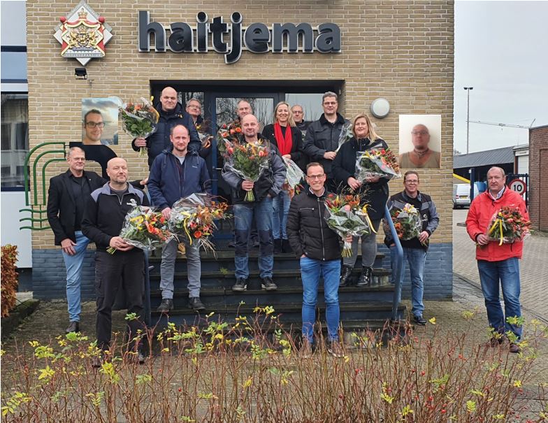 14 jubilarissen bij Haitjema!